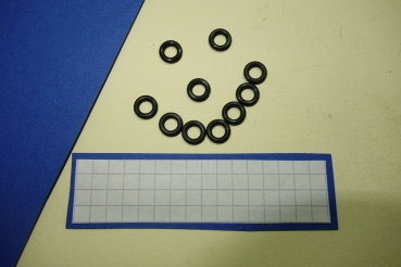 10x Dichtung für Ventilspindel Saeco u.ä. - Ventilspindeldichtung - 4,47x178