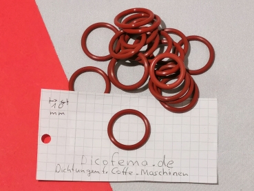 Dichtung: 15 x 2,62 - Rot