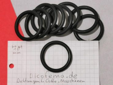 1 Stück 27 x 4 Schwarz EPDM