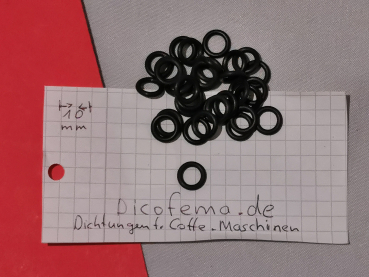 Dichtung: 6,09 x 1,78 - Schwarz