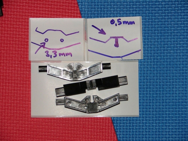 3 Stück Niederhalter Ventilöffner Brühgruppe Siemens Melitta Nivona Rotel Bosch