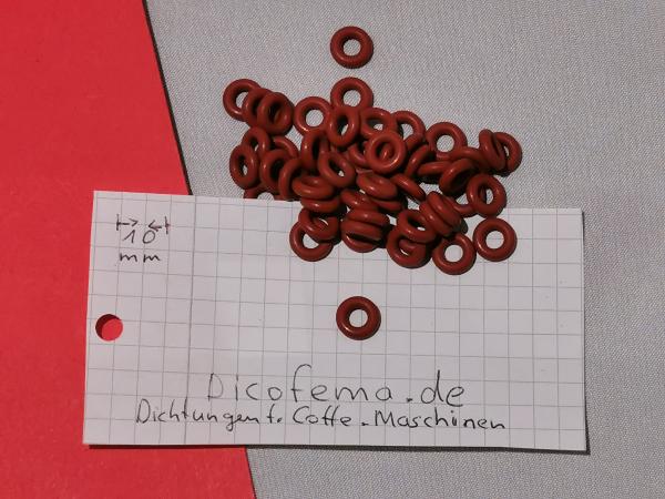 Dichtung: 4 x 2,5 - Rot