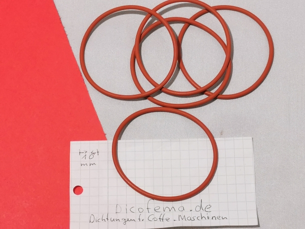 Dichtung: 52 x 2,5 - Rot