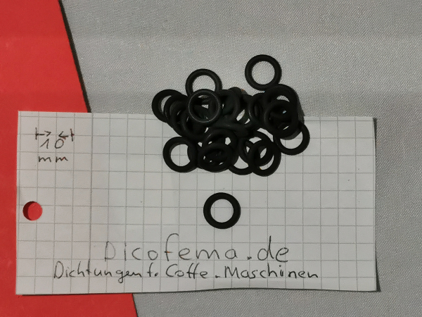 1 Stück 6,75 x 1,78 Schwarz EPDM