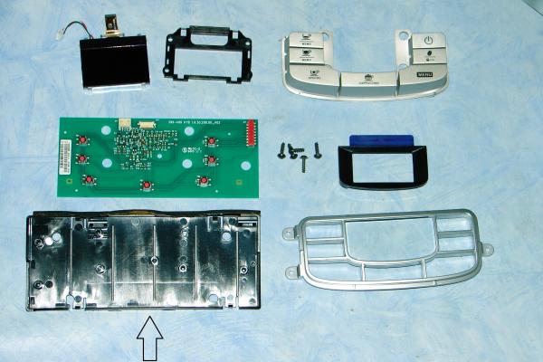 Halterung für Bedienelektronik Saeco Intelia Evo