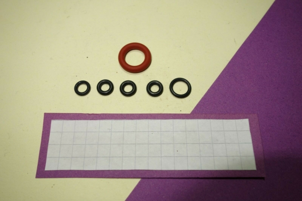 Ovalkopfbit mit Dichtungssatz f. Jura Brüheinheit mit Alu Kappe & Ventilstift D7