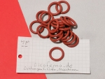 Dichtung: 15 x 3 - Rot